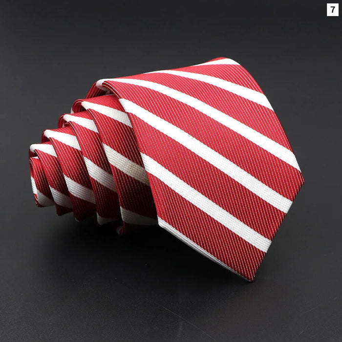 Classic Stripe Ties For Weddings Business And Parties