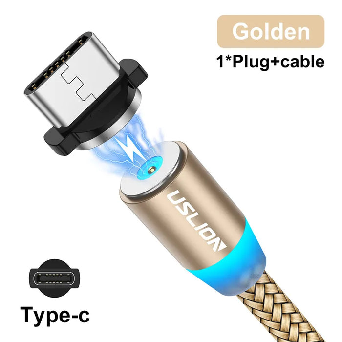 Led Magnetic Usb Cable For Iphone Android