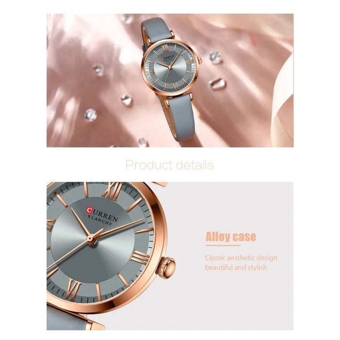 Watches For Women Simple Quartz Leather Clock Female Elegant Wristwatches