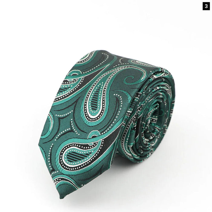 Paisley Floral Tie For Men For Daily Wear And Weddings