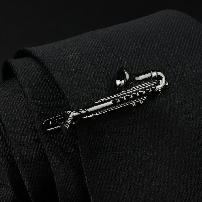 Mens Tie Clips 28 Designs Car Saxophone Glasses Feather Shape Wholesale Retail Arrow Clip