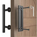 12 Heavy Duty Sliding Barn Door Handle