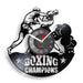 Boxing Champions Vinyl Clock