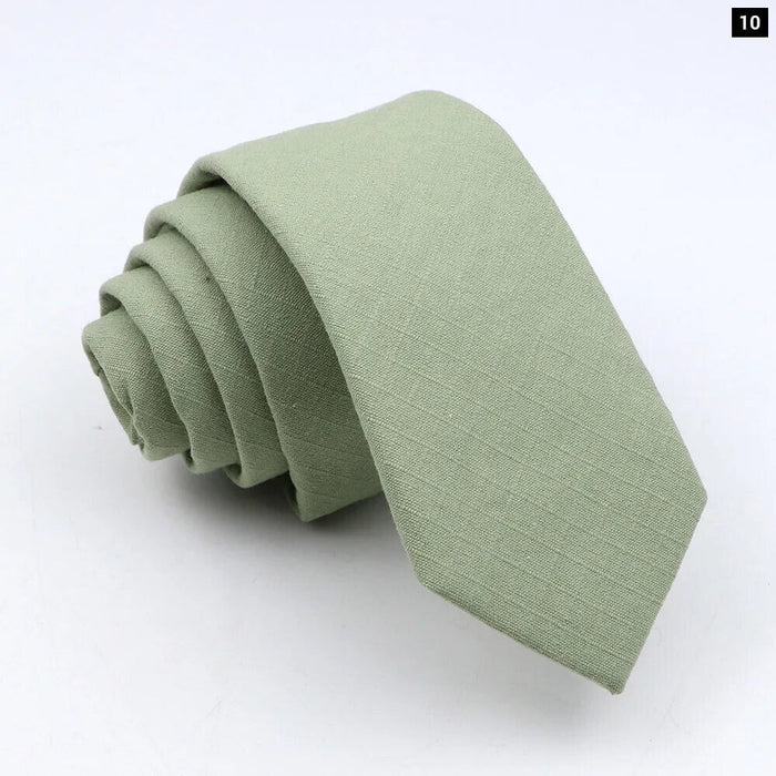 Cotton Linen Tie For Weddings