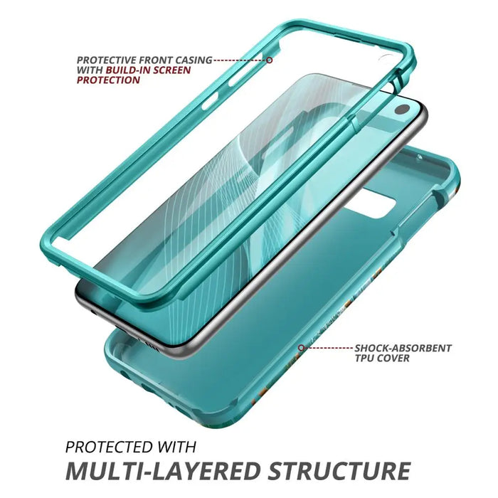 Shockproof Clear Case With Front Film For Samsung Galaxy Phones