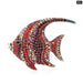 Rhinestone Fish Broochs 3 Colour Metal Flat Pin