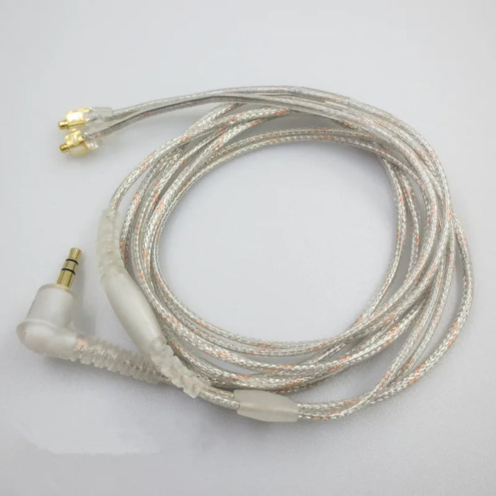 1.6M White Headphone Cable For Shure Se Earphones