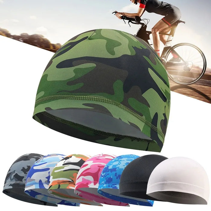 Quick Dry Camo Cycling Beanie