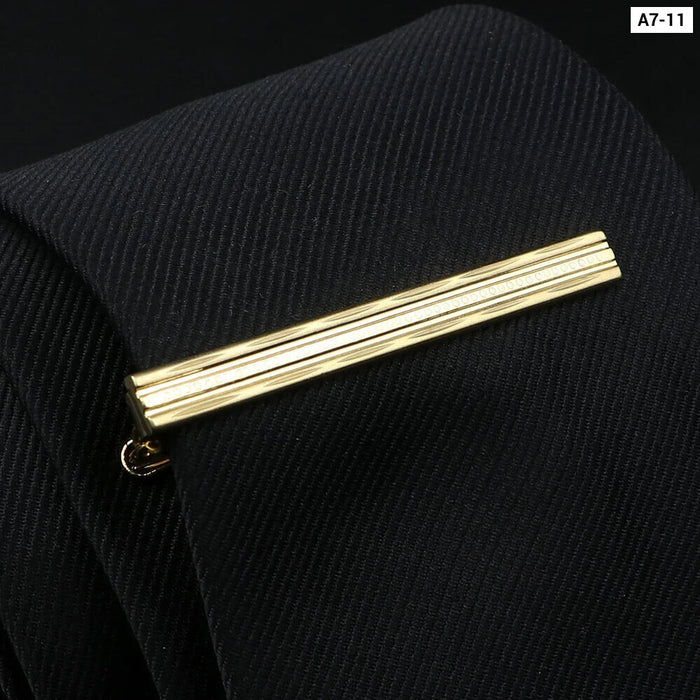 Stainless Steel Tie Clip Sleek And Accessory For Mens Dress Shirts