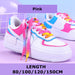 Flat Laces Rainbow Sneaker Colorful Print Gradient Casual