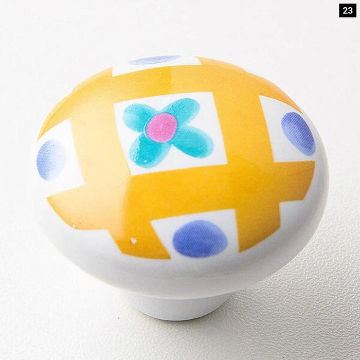 Modern Nordic Ceramic Cabinet Knob For Children s Room