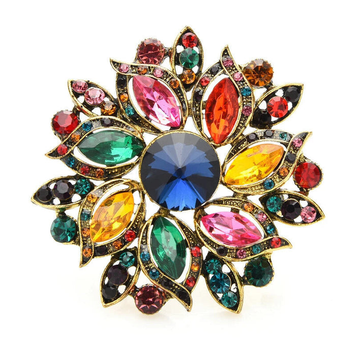 Sun Flower Brooch