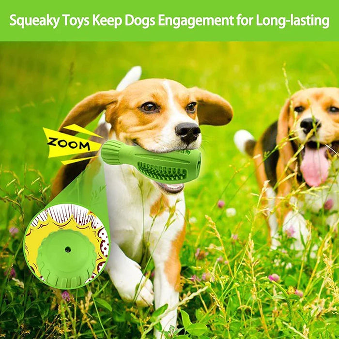 Dog Chew Toy Safe Squeaky Milk Flavored