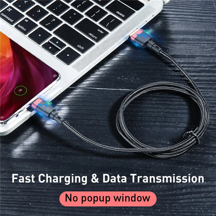 3A Fast Charging Usb C Cable For Samsung Xiaomi