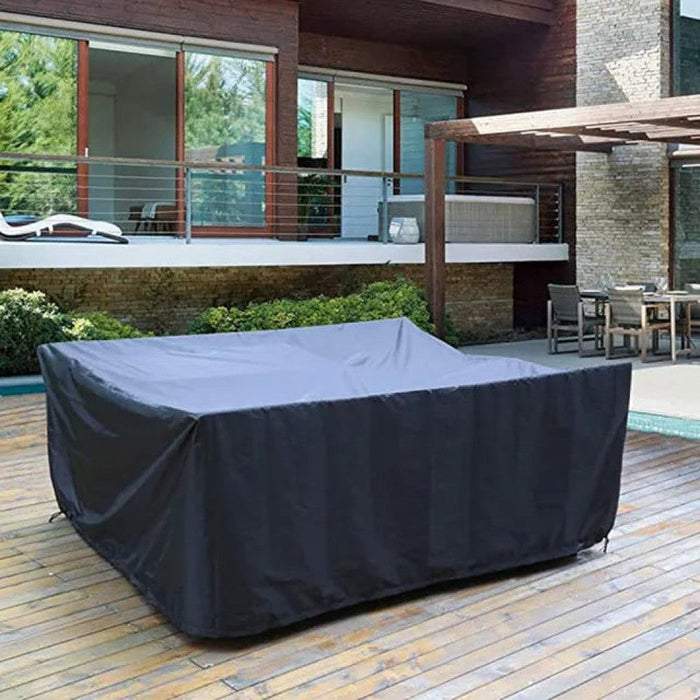 190T Waterproof Rain Snow Dust Wind-Proof Anti-UV Oxford Fabric Garden Lawn Patio Furniture Covers