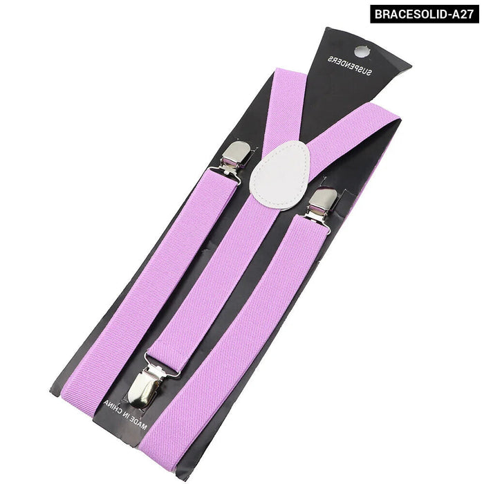 Adjustable Unisex Suspenders For Weddings