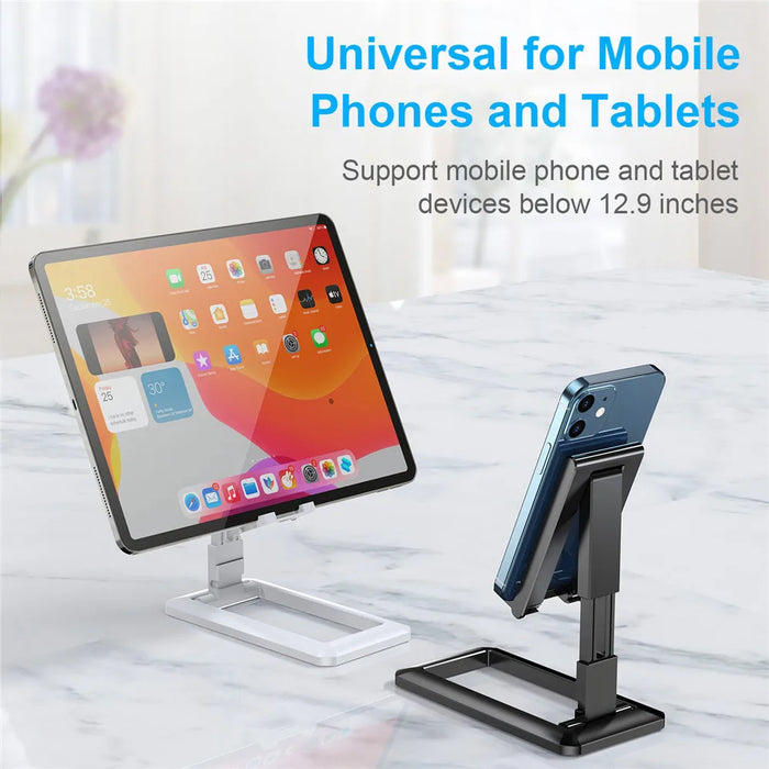 Foldable Desk Phone Stand For Iphone 12 Xiaomi Redmi Note 10 Pro