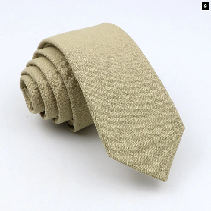 Cotton Linen Tie For Weddings