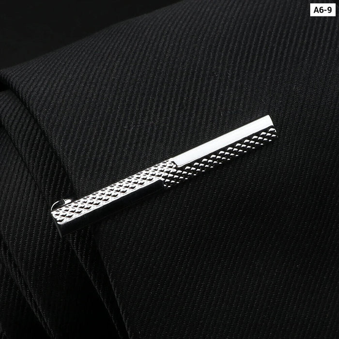 Stainless Steel Tie Clip Sleek And Accessory For Mens Dress Shirts