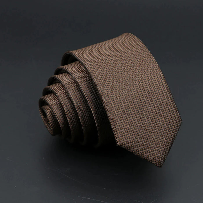 Classic Striped Neck Tie Business And Wedding Accessory