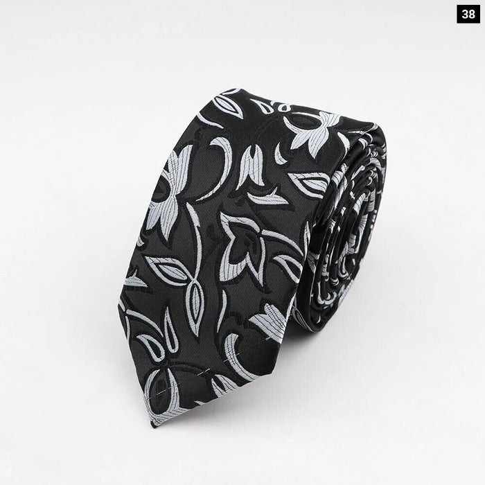 Paisley Floral Tie For Men For Daily Wear And Weddings