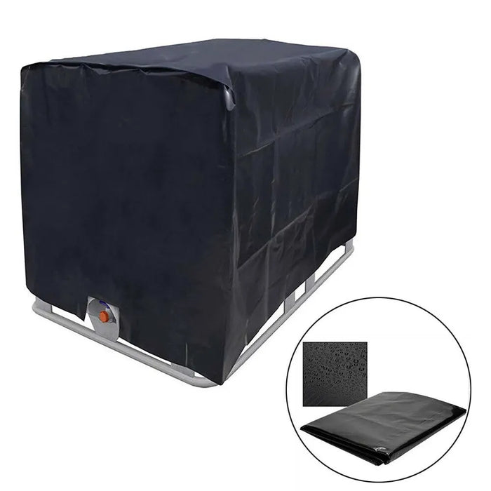 Black Ibc Water Tank Protective Cover 1000 Liters Tote