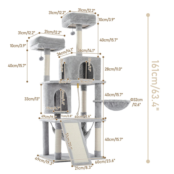 Multi Level Cat Tree Condo Perch