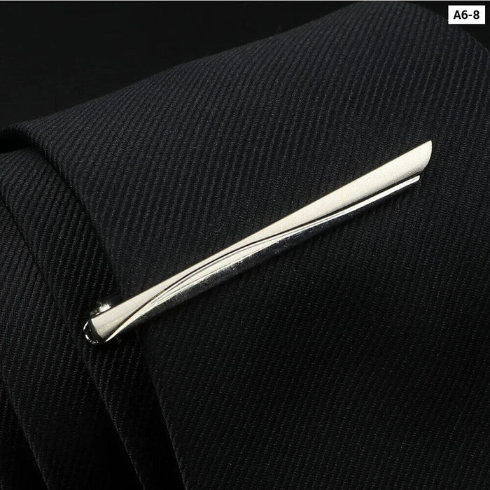 Stainless Steel Tie Clip Sleek And Accessory For Mens Dress Shirts