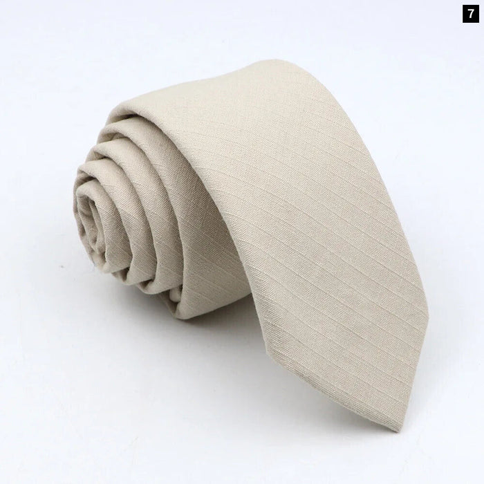 Cotton Linen Tie For Weddings