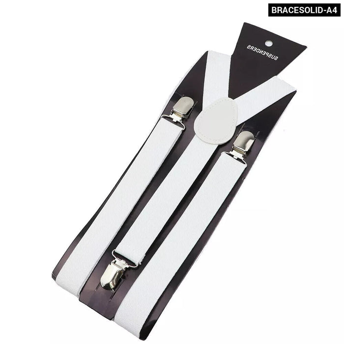 Adjustable Unisex Suspenders For Weddings