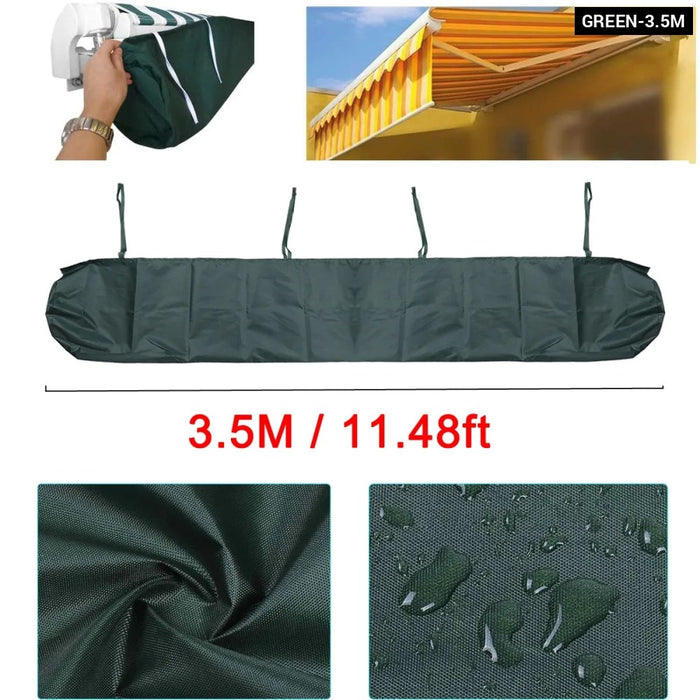 7 Sizes Patio Awning Winter Storage Bag Yard Garden Shelters Rain Weather Cover Protector Sun Canopy