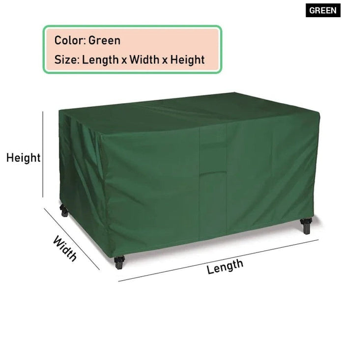 420D Outdoor Waterproof Patio Furniture Covers Heavy Extra Large Garden Rain Snow WindProof Anti-UV Cover