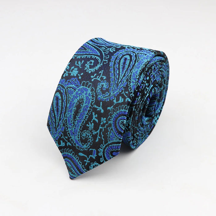 Paisley Floral Tie For Men For Daily Wear And Weddings