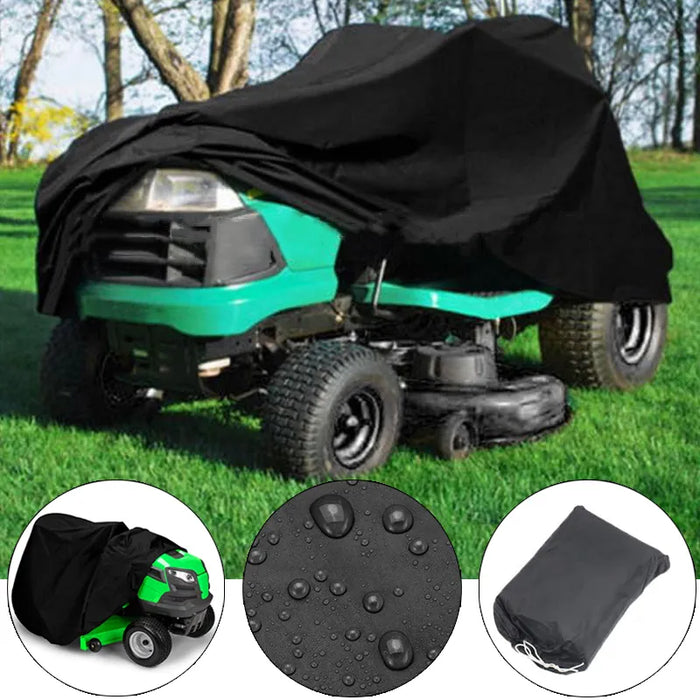 Lawn Tractor Mower Machine Dust Covers Garden Outdoor Rain Sun Protective Waterproof 210D Oxford Cloth