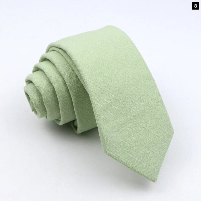 Cotton Linen Tie For Weddings