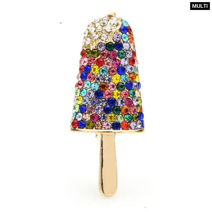 Popsicle Ice Sucker Brooch 3 Colours Party Casual