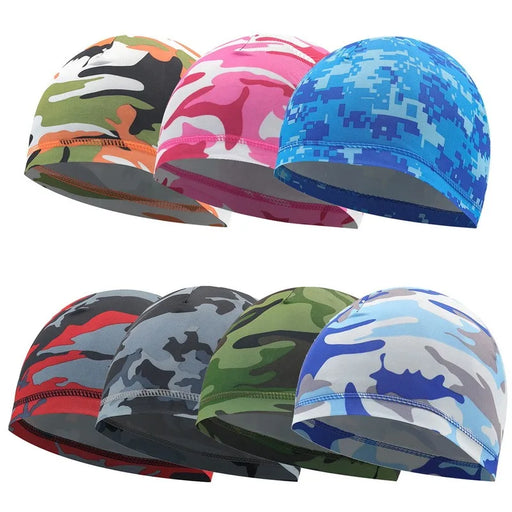 Quick Dry Camo Cycling Beanie