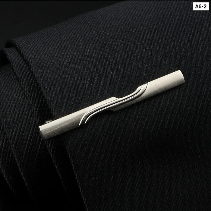 Stainless Steel Tie Clip Sleek And Accessory For Mens Dress Shirts