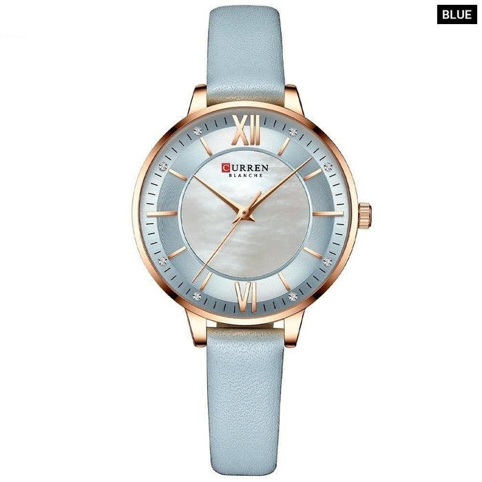 Watch for Women Luxury Casual Clock Leather Quartz Brandes Ladies Wristwatches Fashion