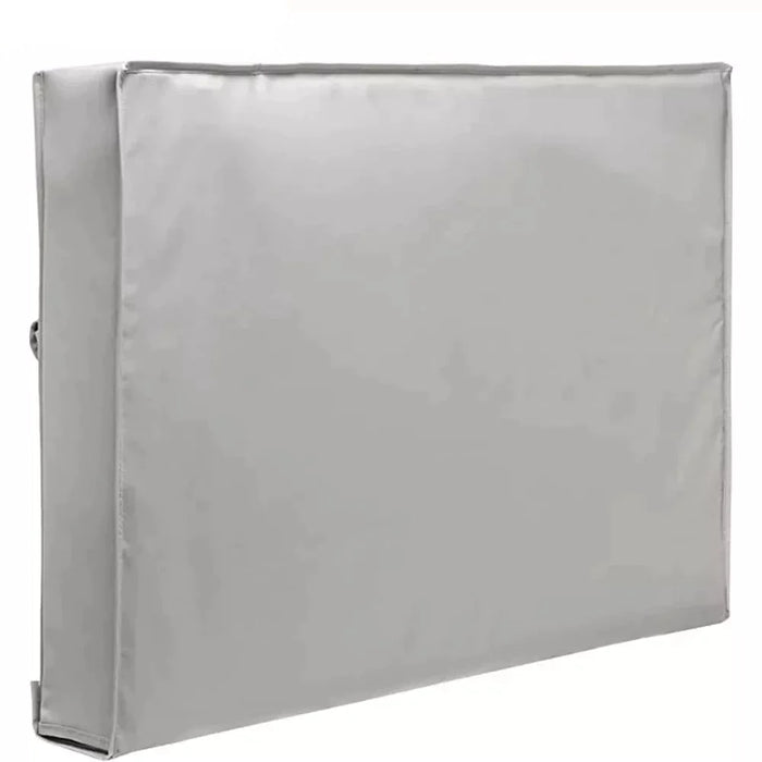 Grey Outdoor TV Screen Cover Weatherproof Universal Protector Dustproof Waterproof Case for 22-65'' LCD Television with