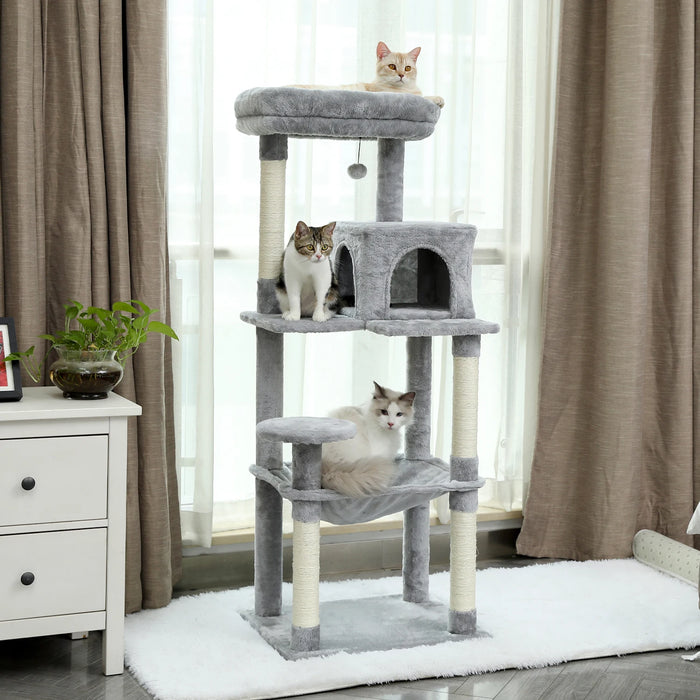 Multi Level Cat Tree Sisal Scratching Posts