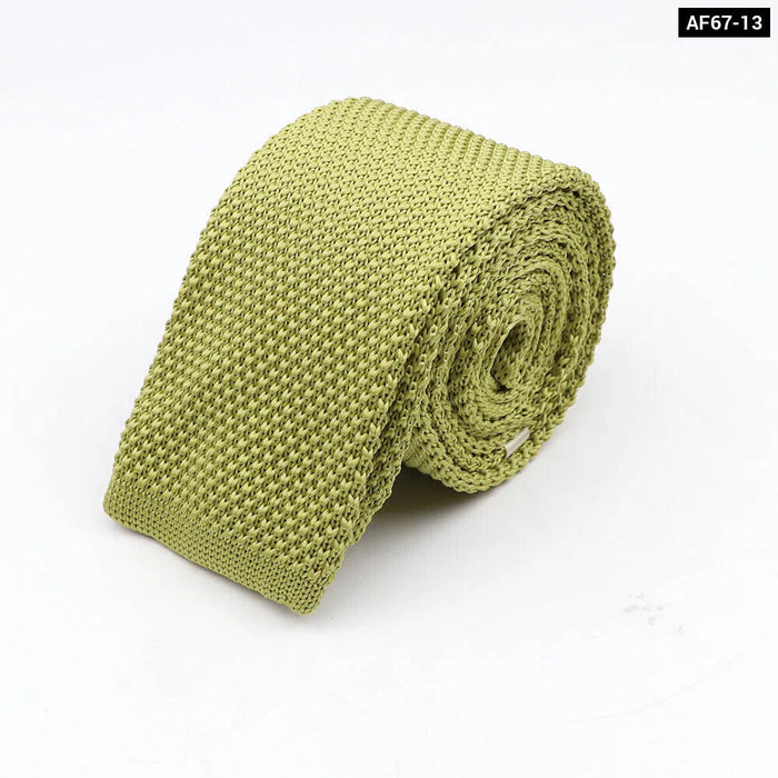 Colourful Knit Tie For Men Weddings Business And Parties