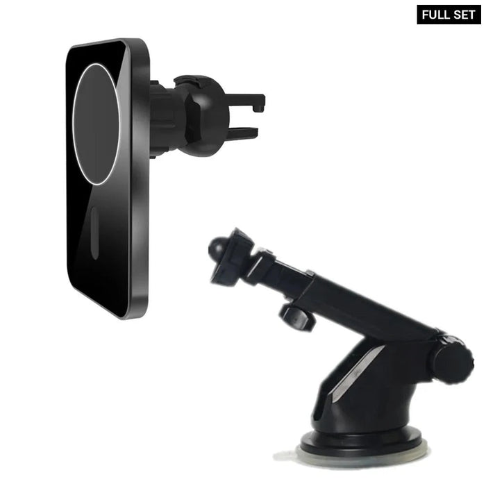 15W Anti-Falling Design Dashboard And Air Vent Phone Holder Wireless Charger