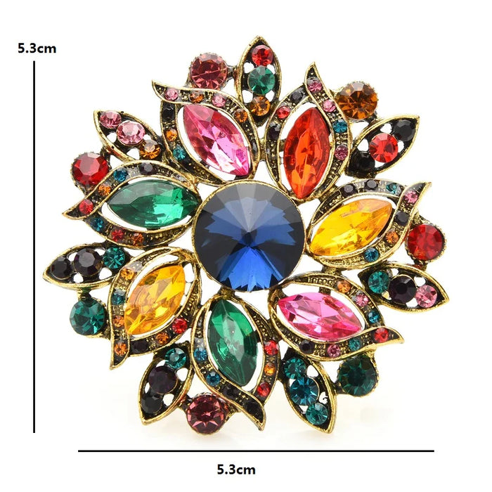 Sun Flower Brooch