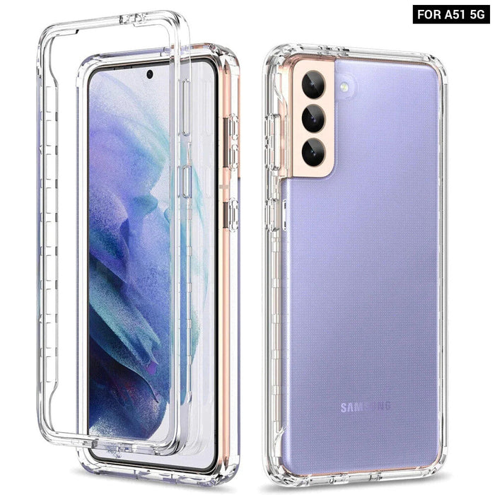 Clear Shockproof Case For Samsung Galaxy S20 S21 S10 S10E A51 5G