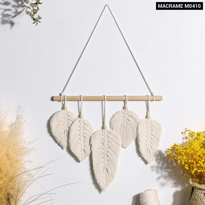 Boho Macrame Wall Hanging For Home Decor And Weddings