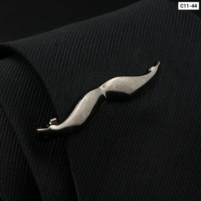 Classy Mens Tie Clip Metal Shark Scissors Anchor Wedding Jewelry