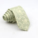 Floral Tie For Men Classic Cotton Necktie Weddings