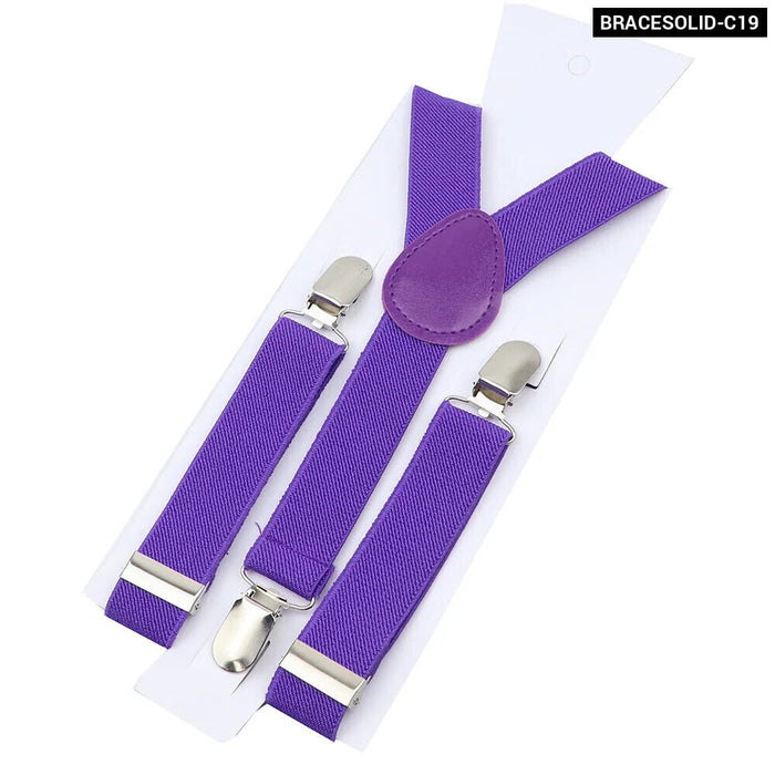 Adjustable Kids Suspenders For Weddings