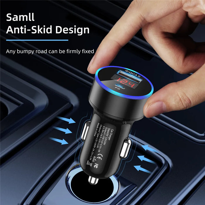 Fast Charge Usb Car Charger For Iphone 11 Xiaomi